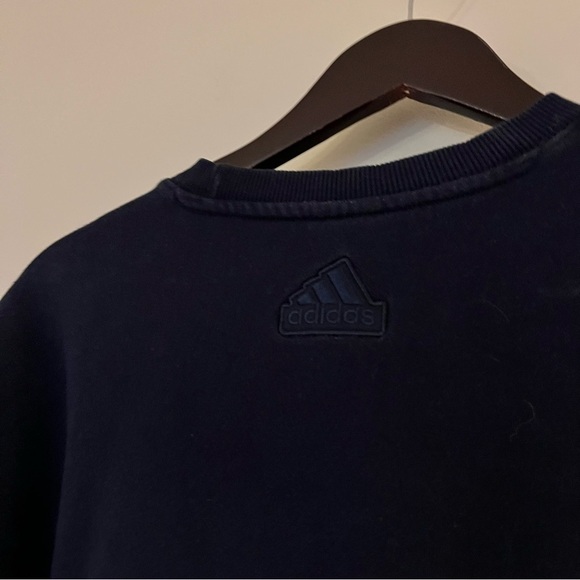 Adidas Black Sweatshirt Crew Neck Pullover - Picture 5 of 5